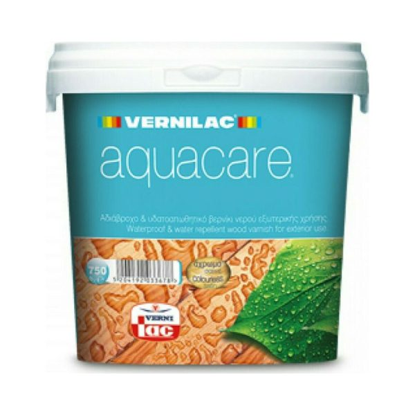 Aquacare Βερνίκι Νερού Διάφανο Αδιάβροχο ΣΑΤΙΝΕ 0,75lt