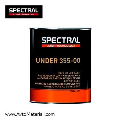 Spectral UNDER 355-00 Δύο Συστατικών Ακρυλικό Αστάρι Γεμιστικό set με hardener 6525