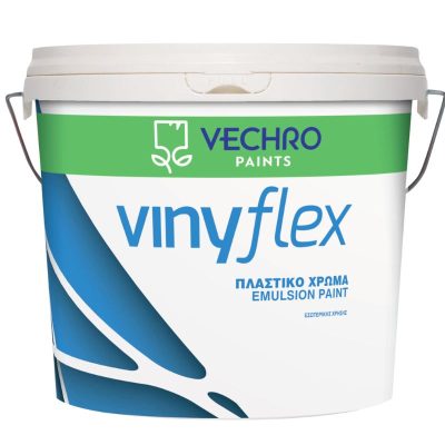 Vechro Vinyflex Πλαστικό Χρώμα για Εσωτερική Χρήση 9lt